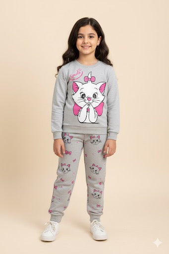 Girls' Marie Sweatshirt & Joggers Set
