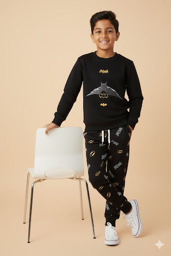 Little Hero Batman Winter Tracksuit